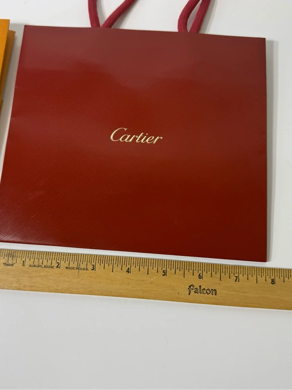 Louis Vuitton & Cartier Mini Shopping Gift Bags Set of 2